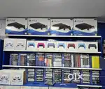 Rarely used ps4 slim and pro Consoles With box