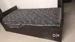 Single bed with mattress