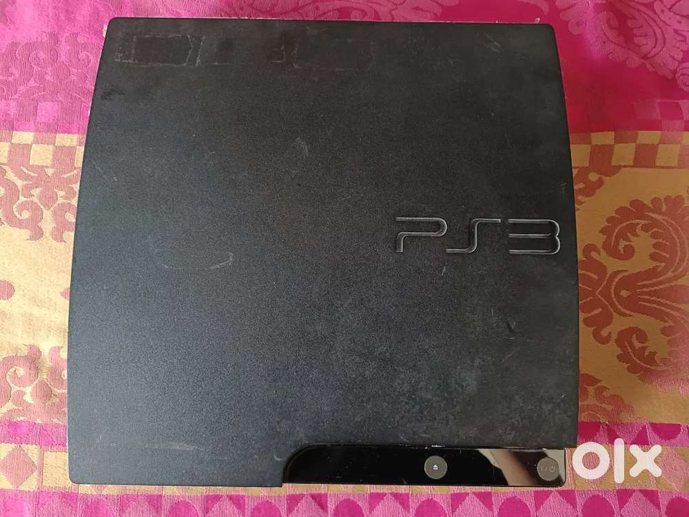 Ps3 slim 360 gb hard disc 2 new remote 15 games
