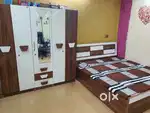Furniture Set Bed & Wardrobe Only 4 Month Used Like New