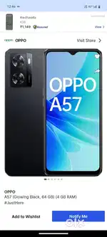 Oppo A57 4G mobile 4 64 all original display original change
