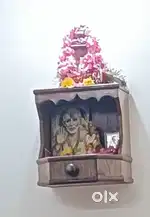 Wooden puja mandap