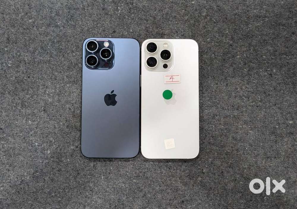 USA Units, iPhone 15 Pro Max 256GB, White & Blue Titanium, 90% Plus BH