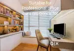 Suitable for Professional office cum residence for CA, Law firm etc.