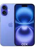 Iphone 16 blue colour 128 gb sealed box