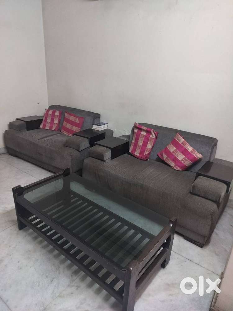 Sofa with table
