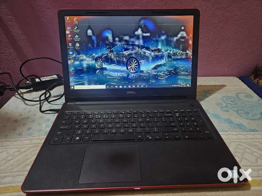 Dell 15.6 inch Laptop Red & Black Colour
