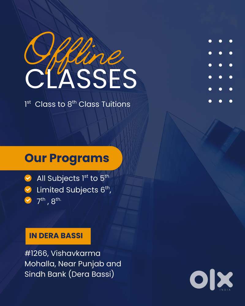 Tuition Classes 1st to 8th