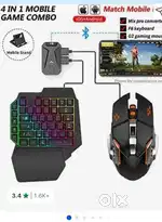 Confia For Smartphone 4 in 1 Mobile Game Combo Set Designed for Gaming