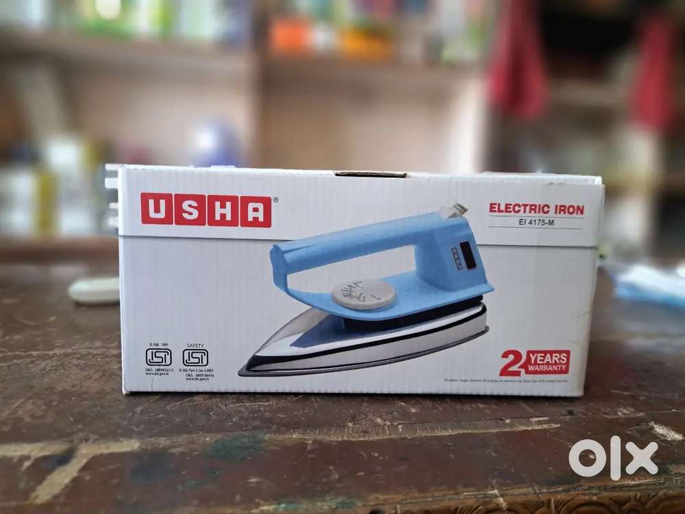 Usha iron 750 watt 2 year warranty