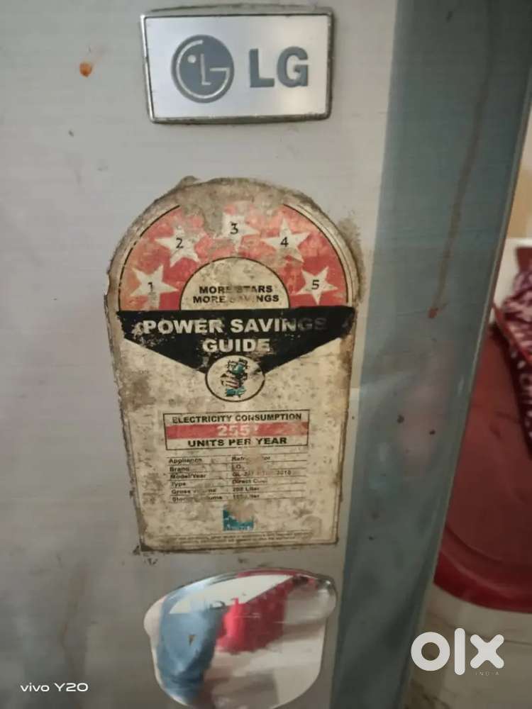 LG single door fridge