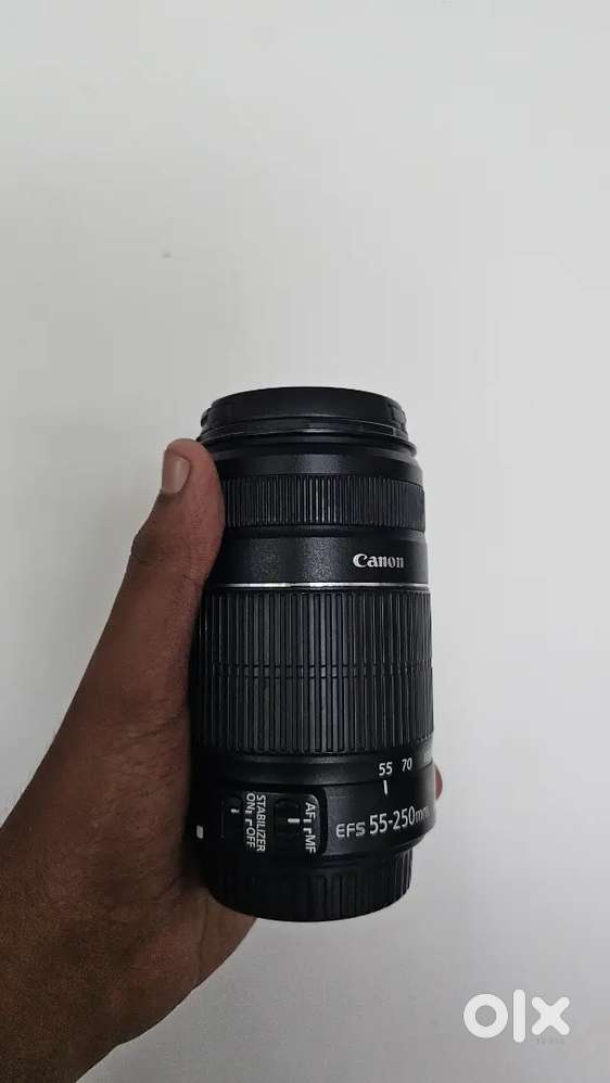 Canon 18-55 and 55-250 Mm lens