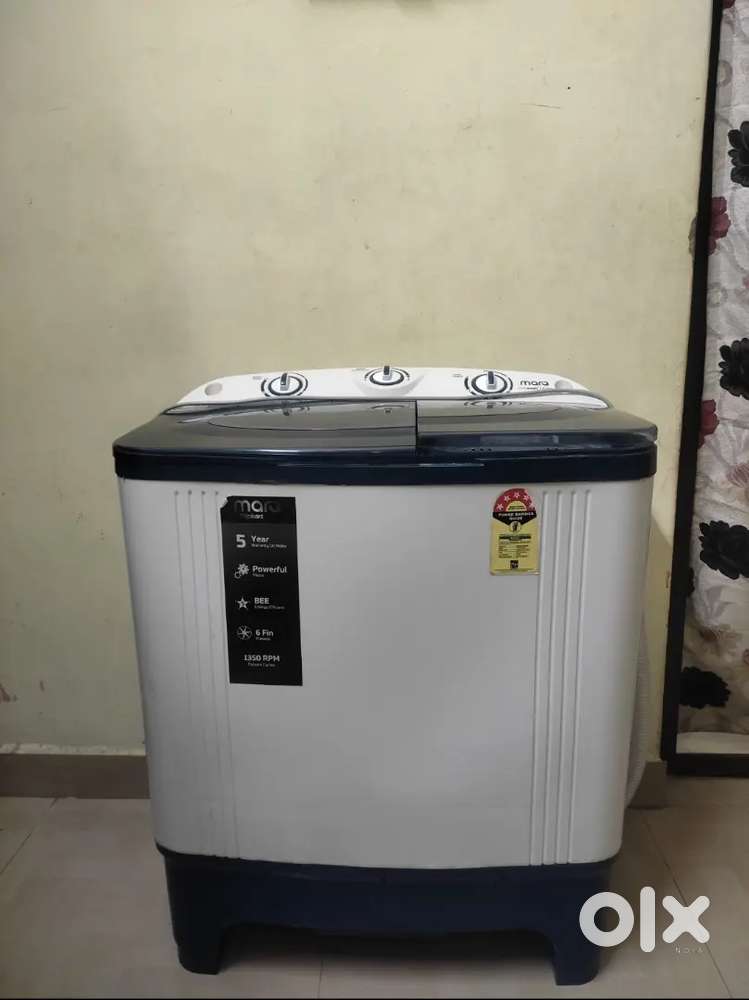 MarQ 6.5 kg Semi Automatic Washing Machine – 5 Star Rating