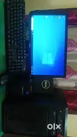 DELL (19 INCHES) MONITOR, CPU, KEYBOARD AND MOUSE .