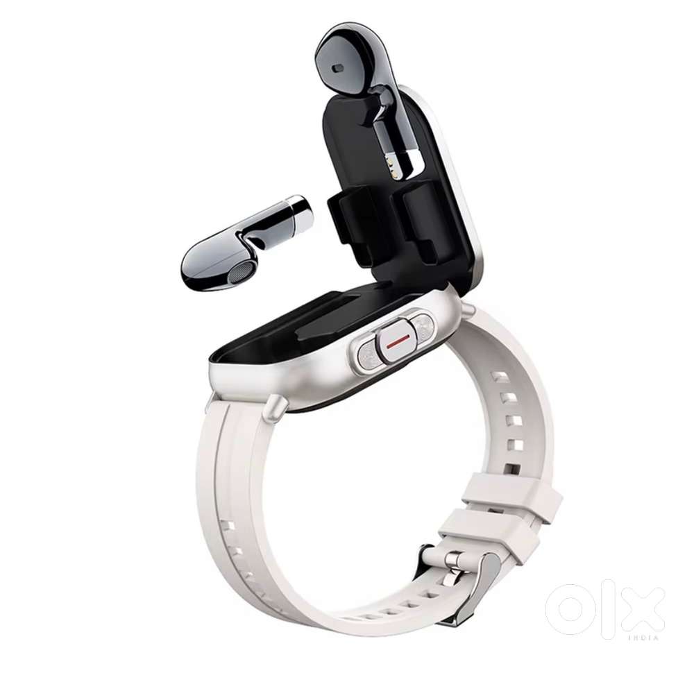 Smartwatch with earbuds