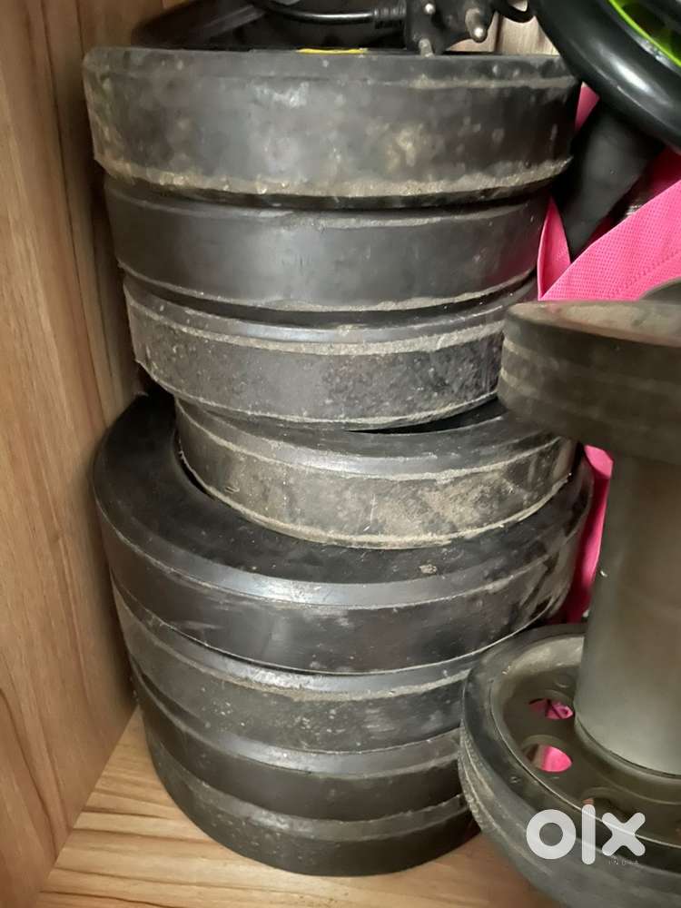 Plates along with rod