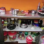 Kitchen crockery table water proof Almuniam coated