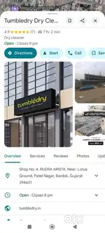 Need washerman/ pressman in Tumbledry Bardoli
