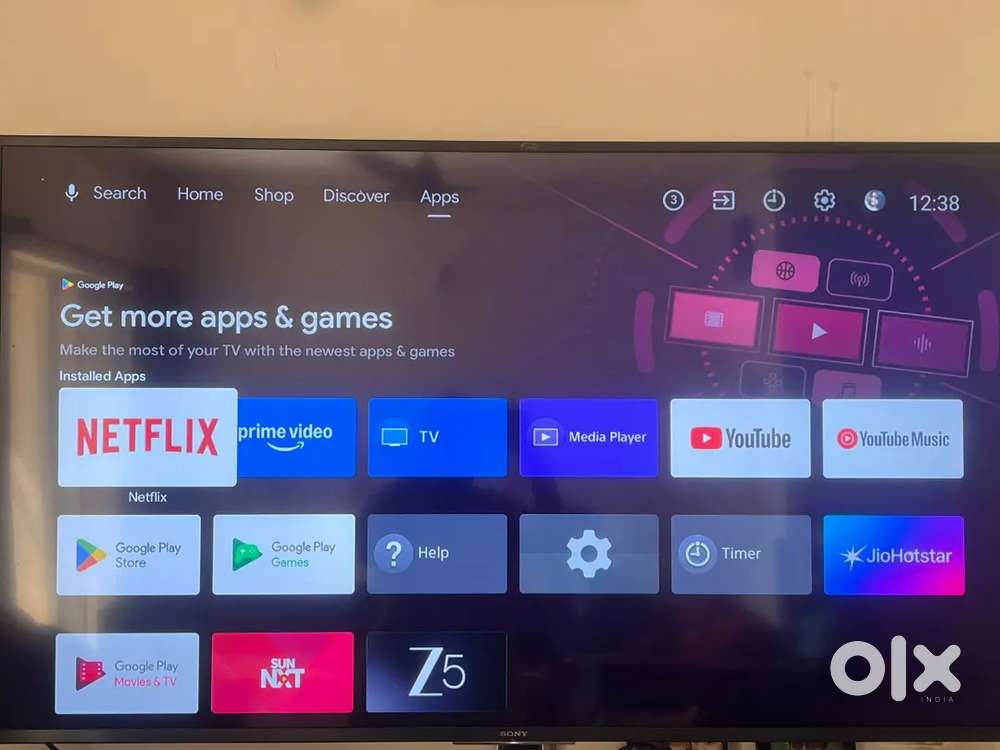 Sony Smart TV 4K 55inch