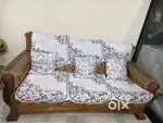 Pure Shegun 7 year's Old Furniture Set alongwith Centre Table