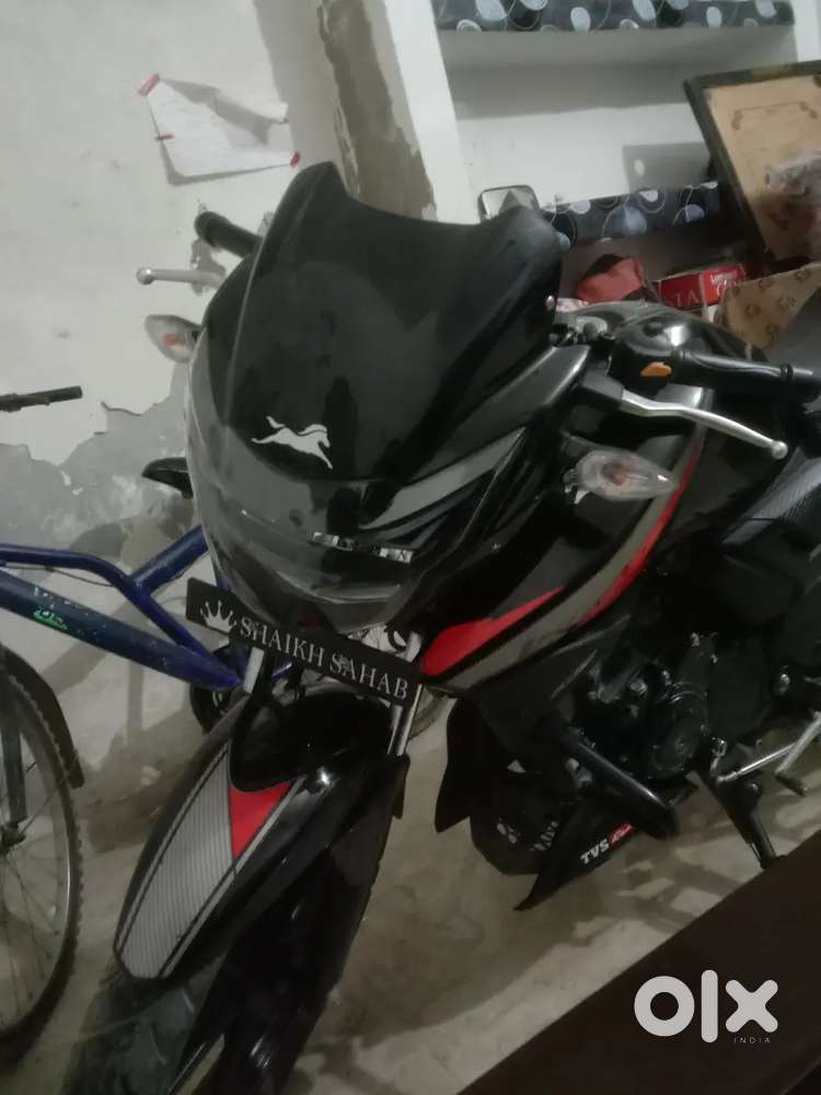 A bike is good condition