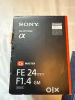 Sony 24mm f/1.4 GM Lens
