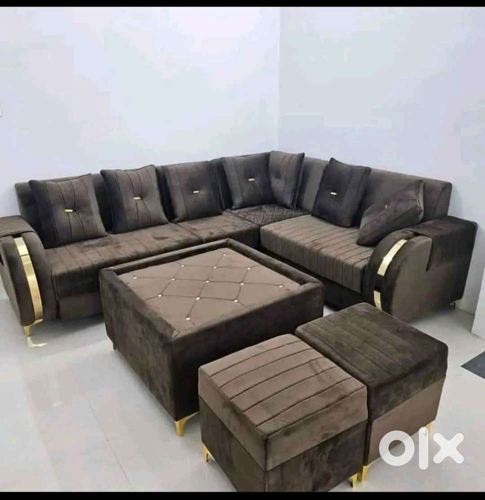 Saturday sale buy new sofa 8500, L size sofa 13990/-Emi bhi hai g