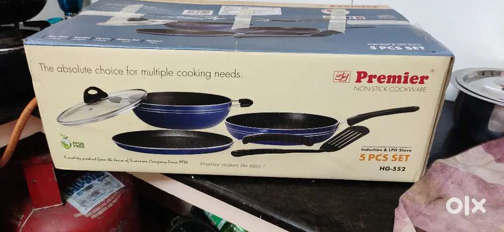 Premier induction stove and nonstick cookware