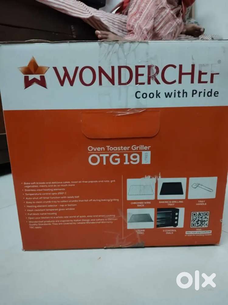 Wonderchef Oven Toaster Griller (OTG) - 19 litres