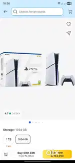 Ps5 disc 1tb 2 controller 4 month used very super connection
