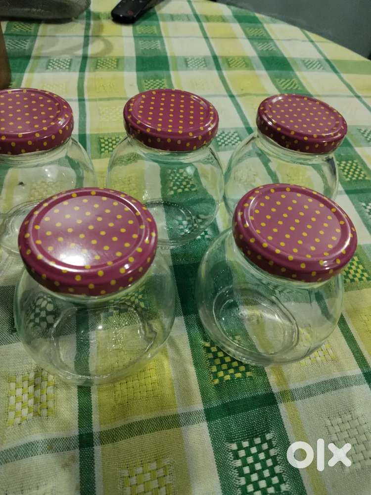 Glass jars