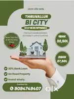 BI CITY DTCP RERA APPROVED THIRUVALLUR COLLECTOR OFFICE NEARBY