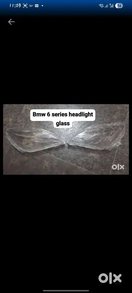 BMW 6 series light cover