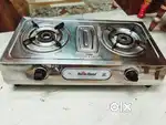 One year old stainless steel Gas oven.