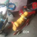Kids Cyclel leader tyre.Rider car.Rider with Rocker electric flask.
