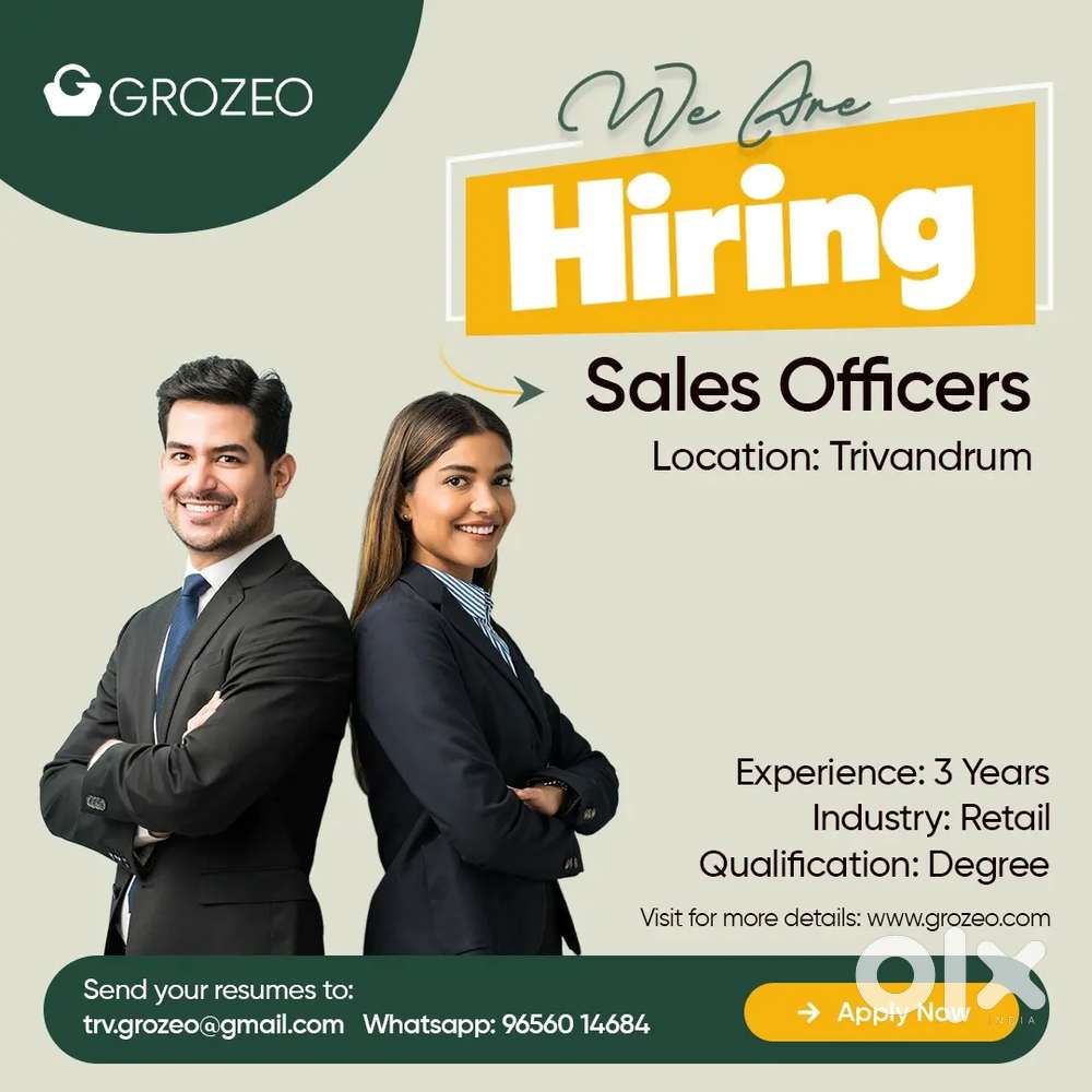 Sales officer- Grozeo