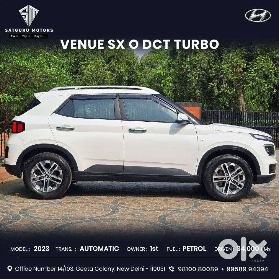 Hyundai Venue 1.0 SX Plus Turbo DCT Dual Tone, 2023, Petrol