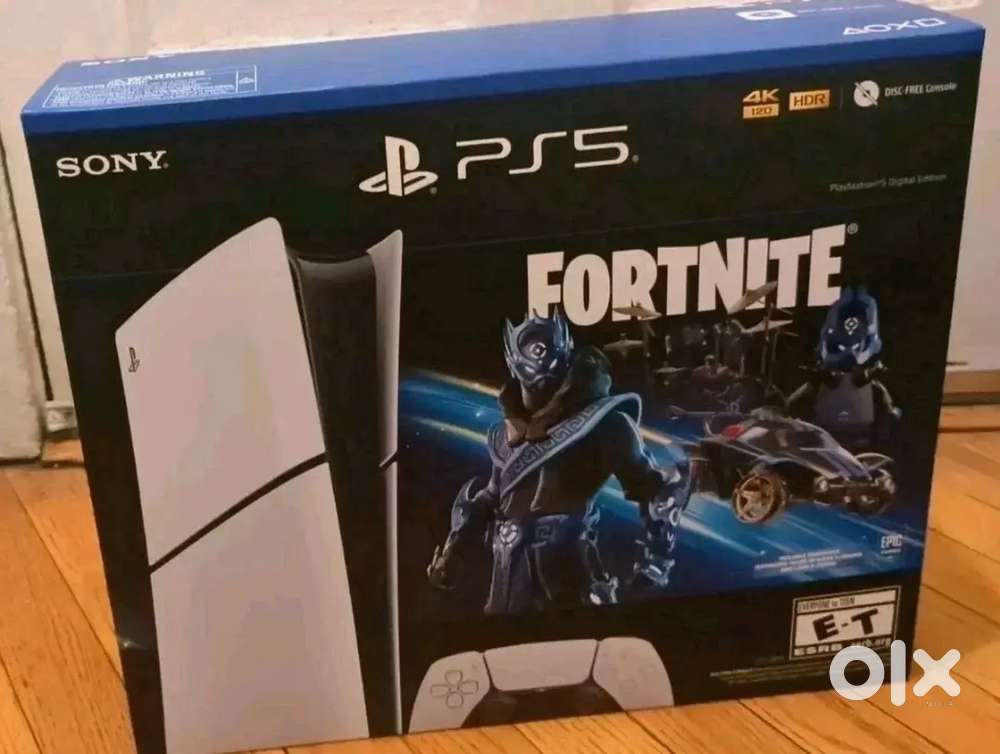 Playstation 5 PS5 Console Fortnite Cobalt Star Digital Edition