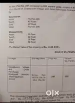 Plot For sale urgent
