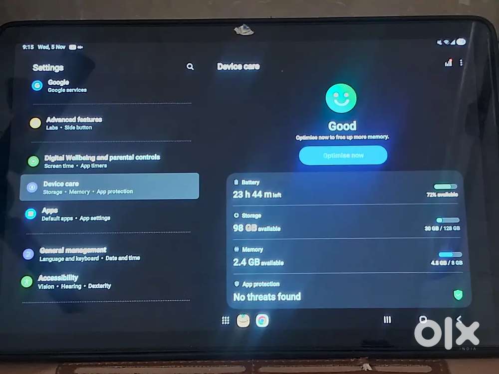 A9+ with 5g sim slot 8gb ram 128gb storage