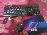 Mobile gaming keyboard mouse