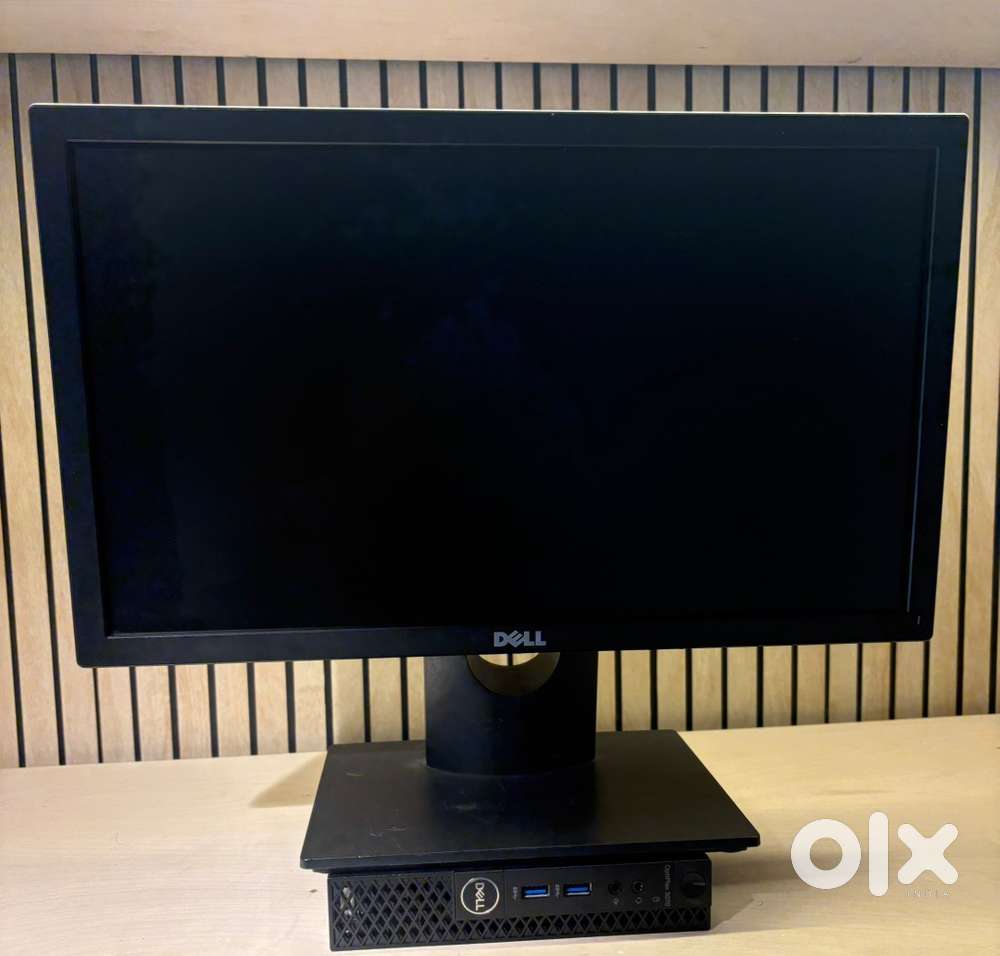 DELL TINY DESKTOP INTEL CORE I5 8TH GEN 8GB RAM 256GB SSD 19' SCREEN