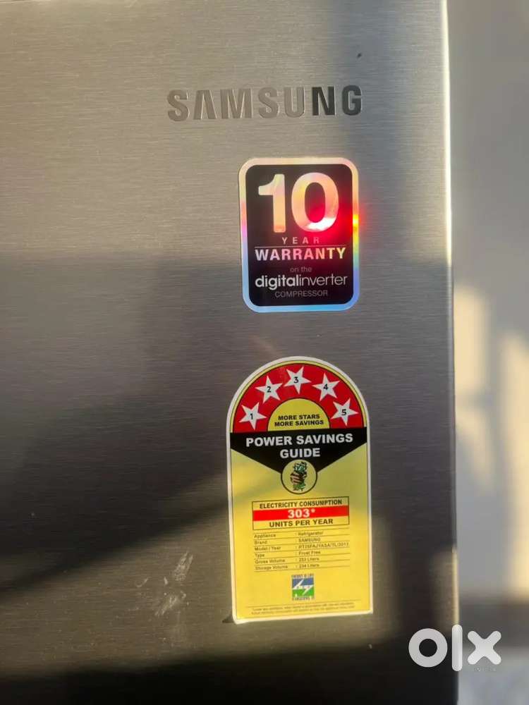 Large double-door or inverter fridge