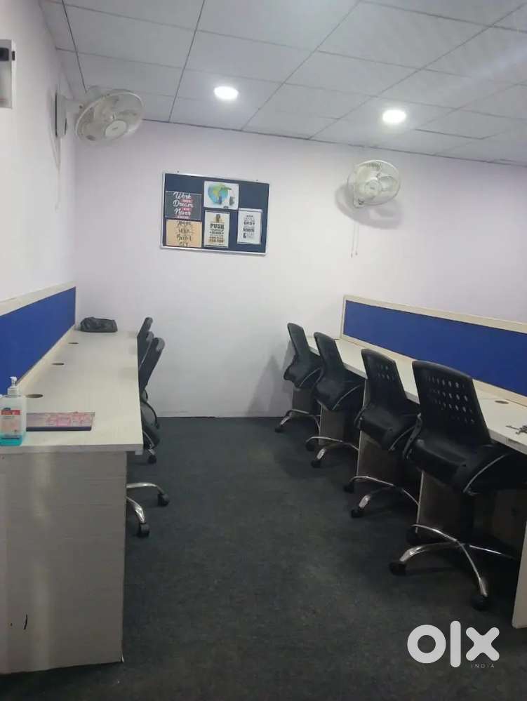 1 Cabin 18 Workstation's fully furnished office space for rent
