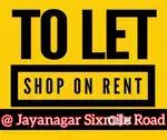 Shop @ Jayanagar Sixmile Road Ground Floor Road-Facing For Rent