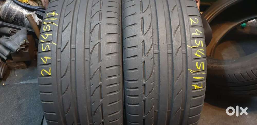 245 45 r 17 brigestone pontza  run flat tyres sales