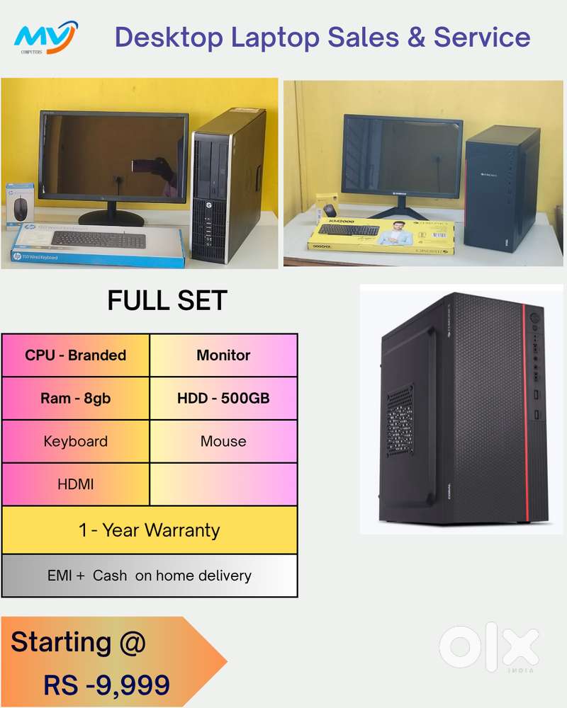 2GB Graphics  1 - Year Warranty  Cash on home delivery
