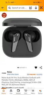 Earbuds Bluetooth noise buds N1