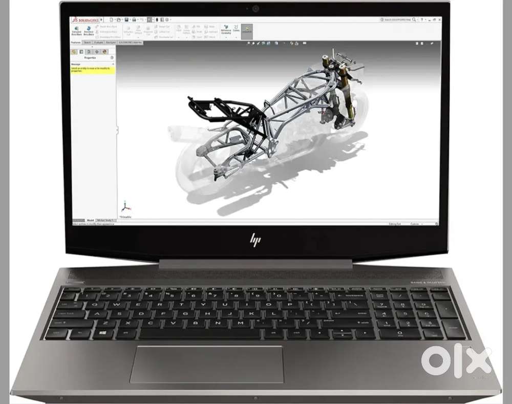 Hp zbook with Quadro graphics  workstation