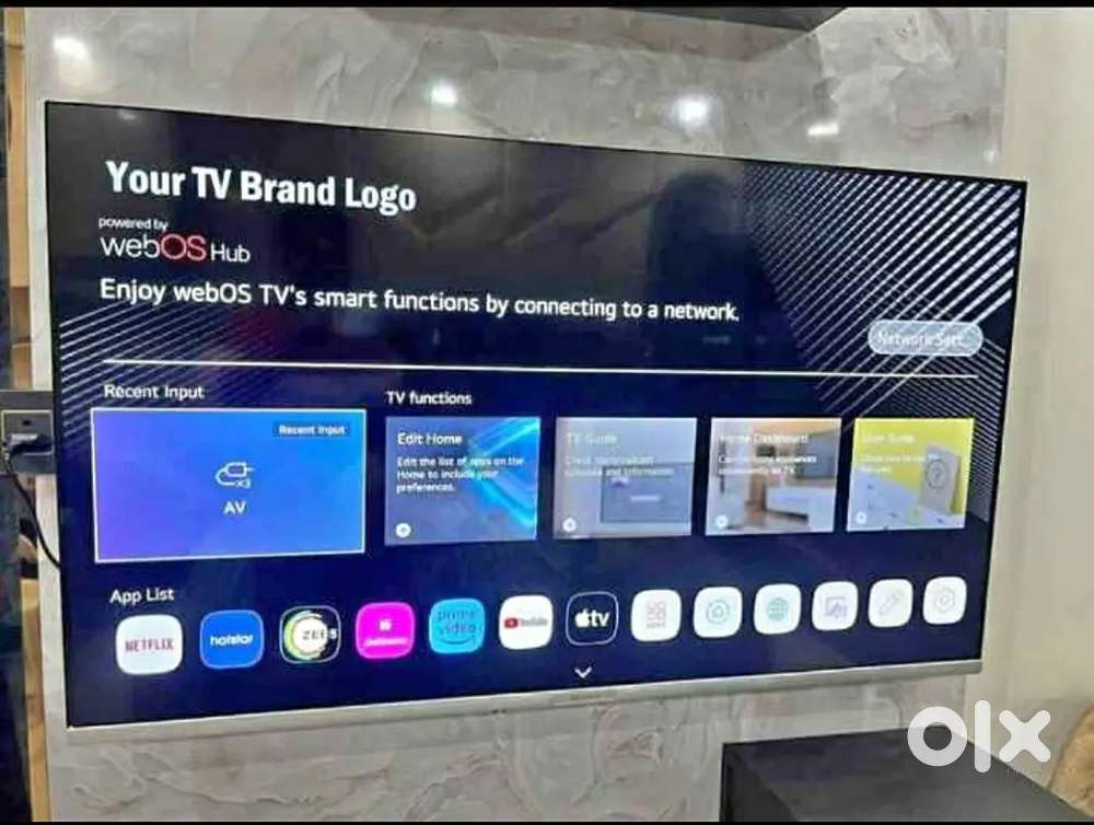 New Led TV WEBOS 55 Inch 4K Bluetooth Voice Remote 5g Warranty 1Year
